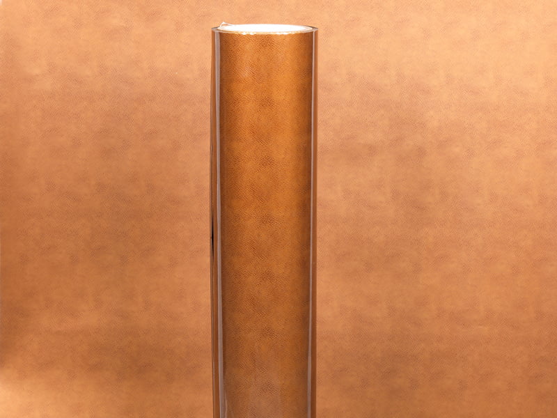 Lámina de estampación en caliente con diseño de madera de alto mate para marcos de fotos