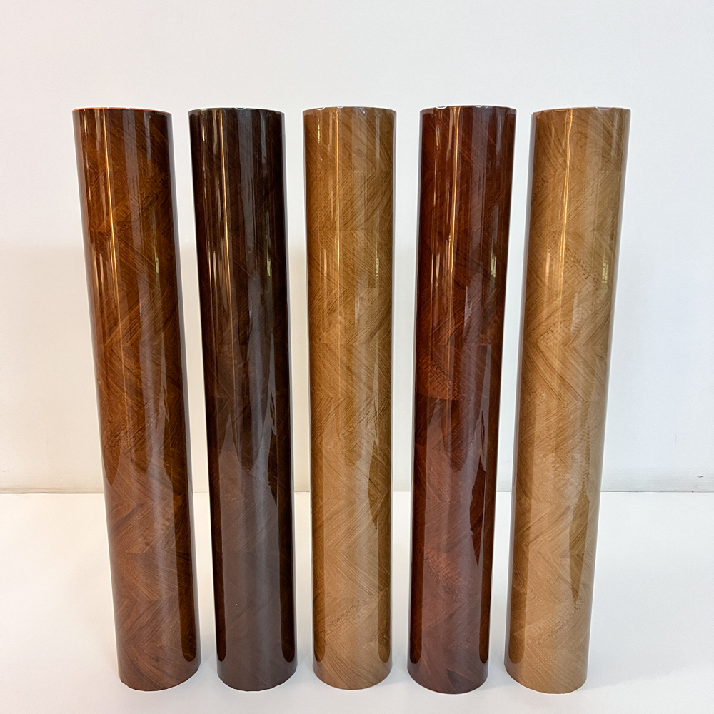Película de transferencia de calor de color de madera decorativa